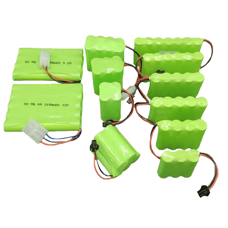 Customized long cycle life nimh rechargeable battery packs